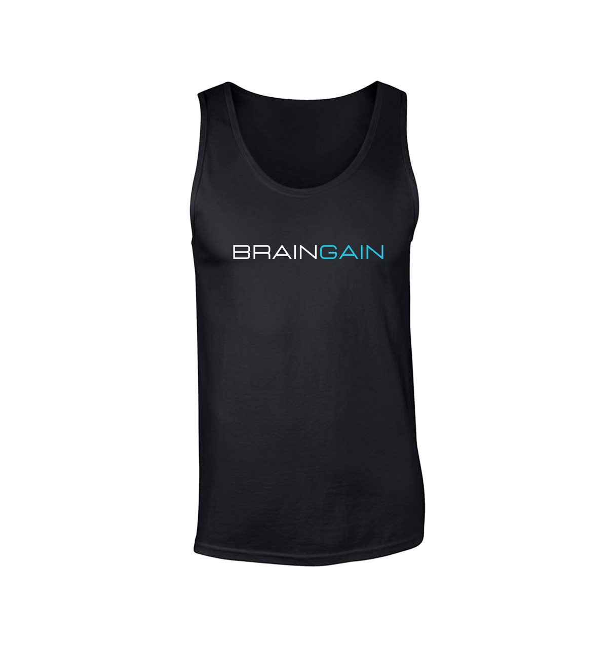 Black BRAINGAIN Tank Top (Men's)